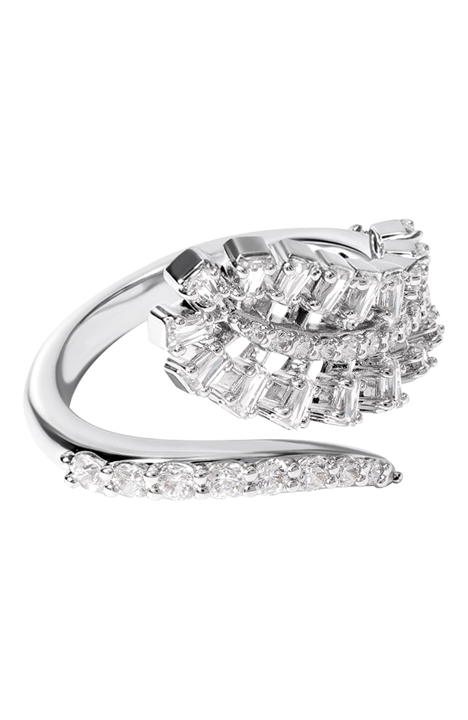Кольцо vienna SWAROVSKI серебряного цвета по цене 21400 руб., арт. 5757837, фото 1 Кольцо vienna SWAROVSKI, арт. 5757837, фото 1