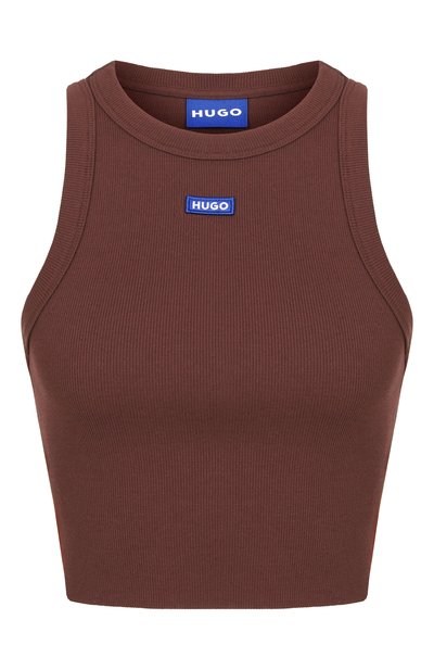 Женский хлопковый топ HUGO BLUE, арт. 50511450