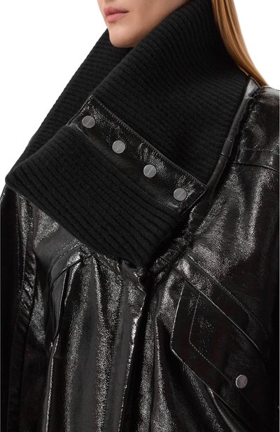 Хлопковое полупальто LANVIN черного цвета по цене 415500 руб., арт. RW-C00023-6378-A26, фото 5 Хлопковое полупальто LANVIN, арт. RW-C00023-6378-A26, фото 5