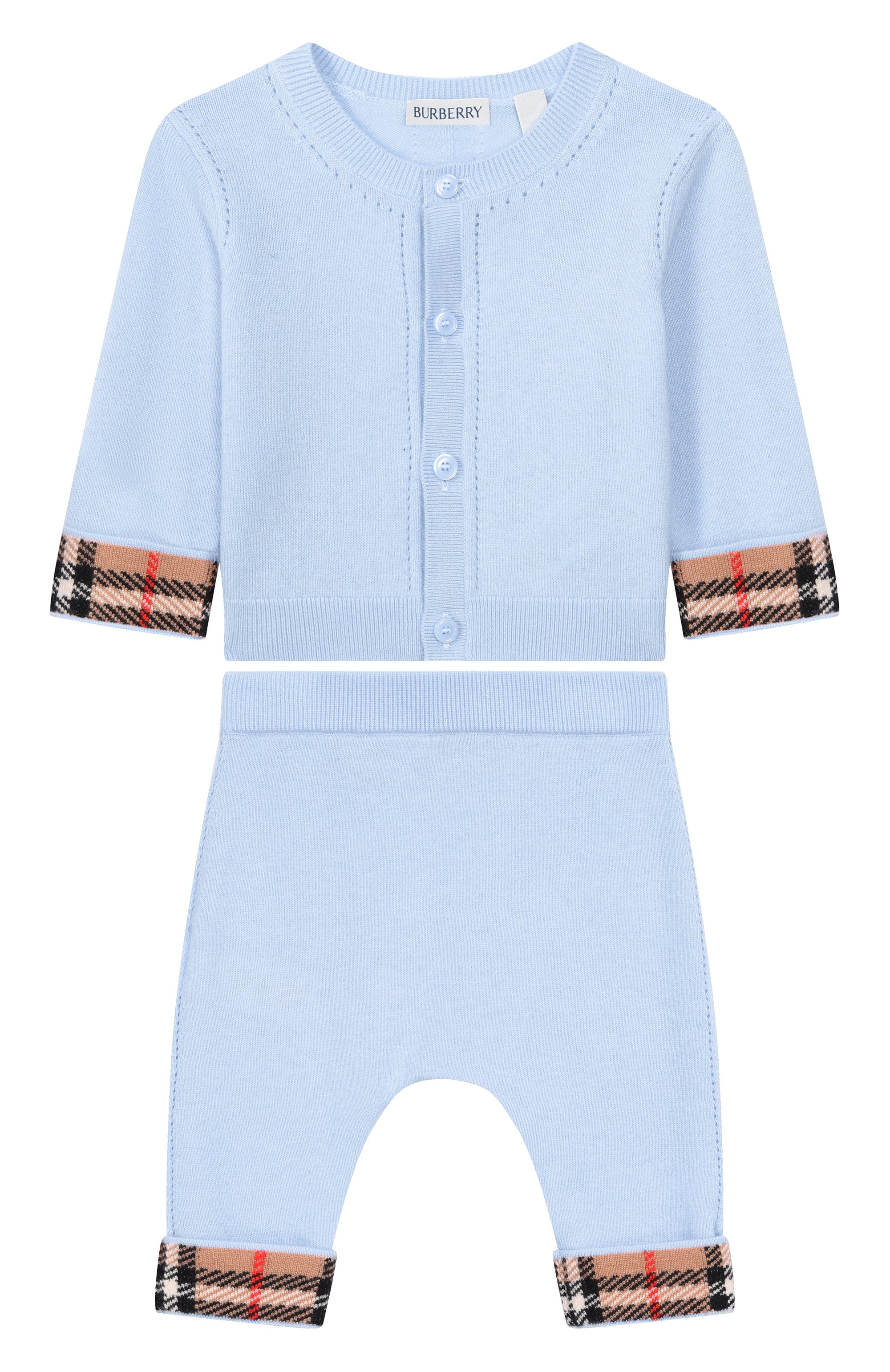 Комплект из кардигана и брюк BURBERRY, арт. 8119558, фото 1