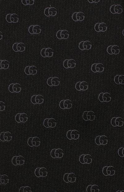 Шелковый галстук с принтом GUCCI, арт. 444421/4E002, фото 3