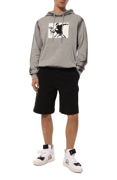 Кожаные кеды 3.0 off court OFF-WHITE, арт. 0MIA065C99LEA005, фото 2