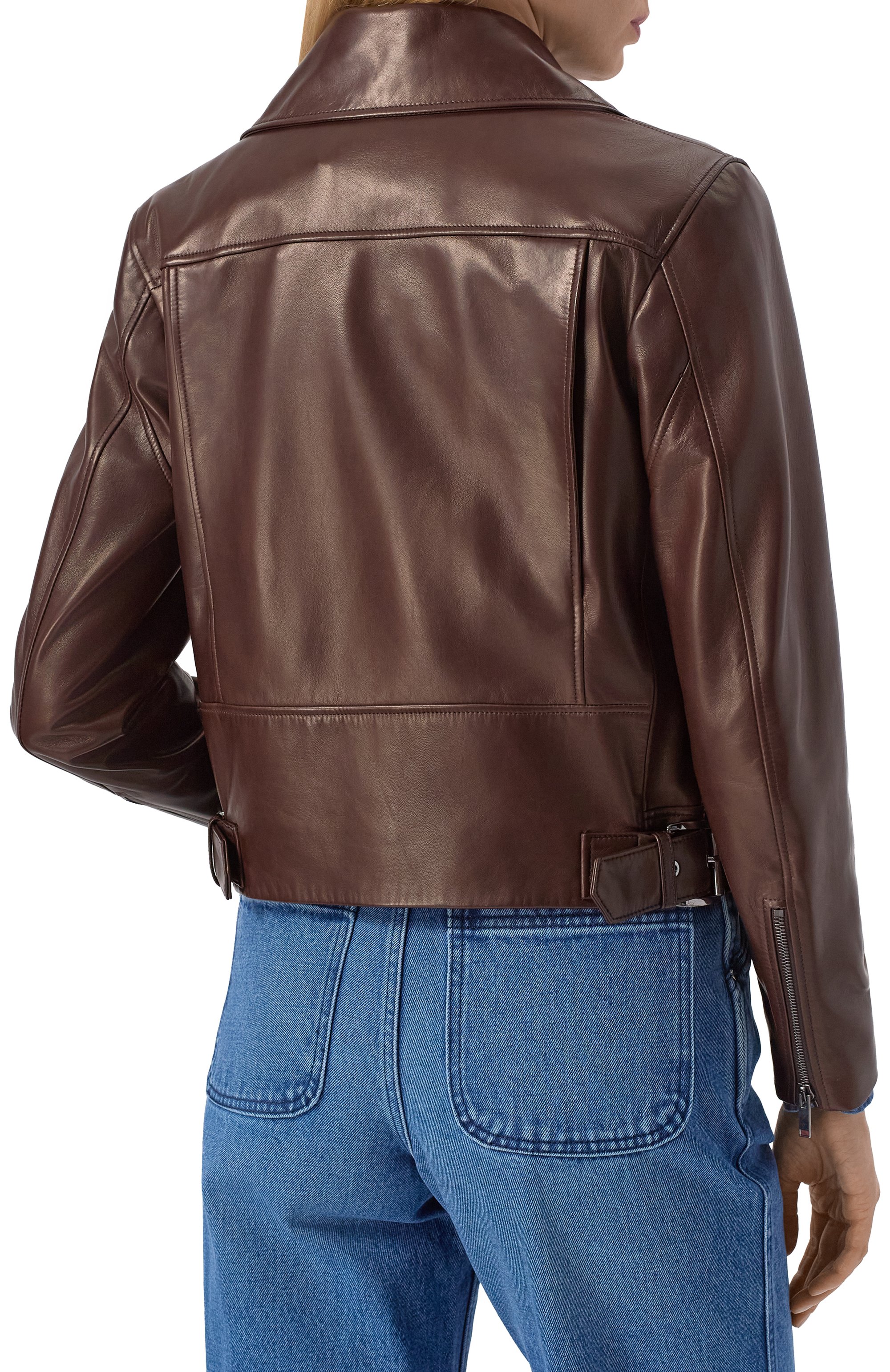 Кожаная куртка MVST, арт. ZBCK-Y089-1R/Z2769-1, фото 4