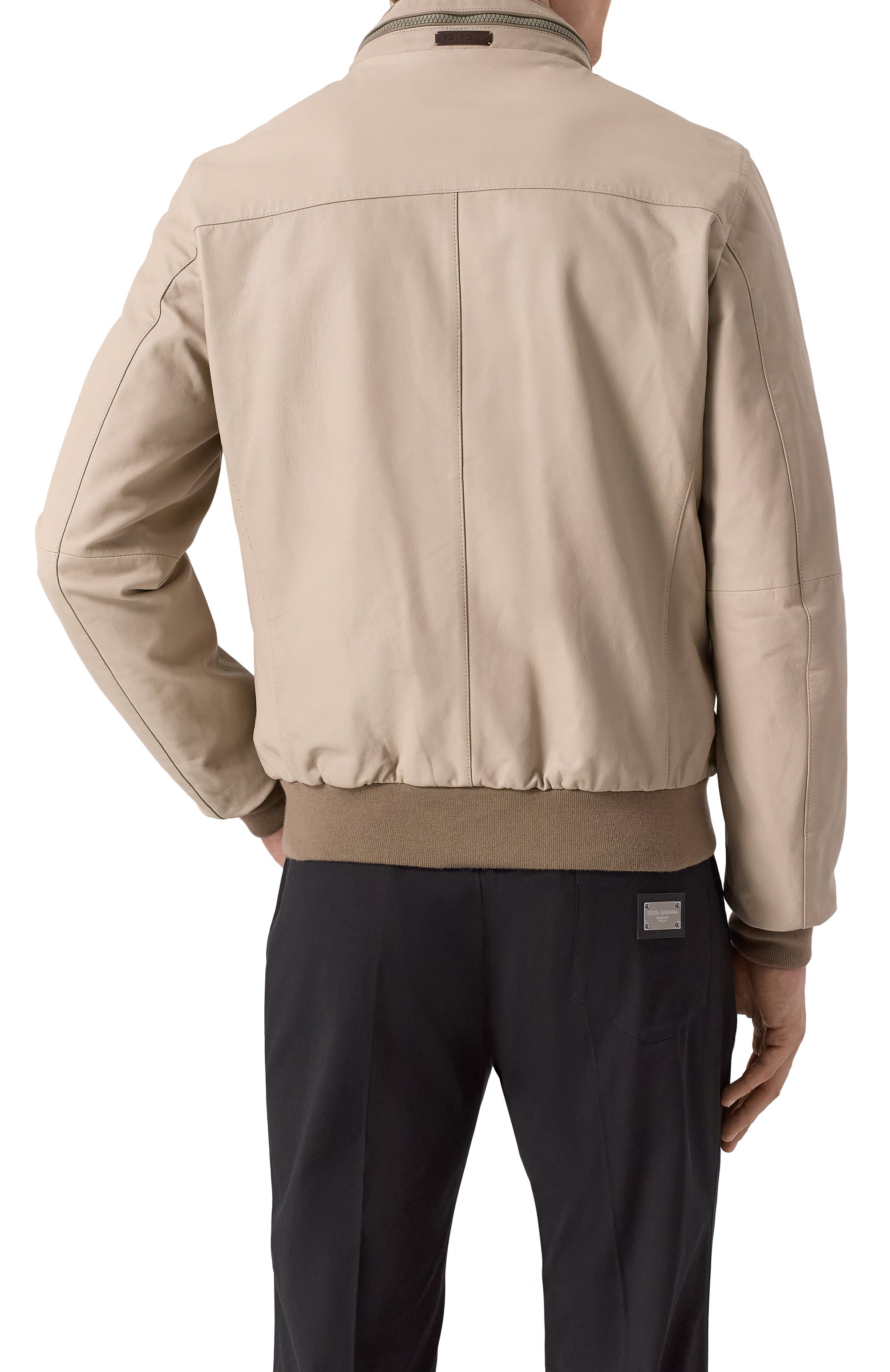 Двусторонний кожаный бомбер GIMO'S, арт. 5S20.1.030.63R, фото 4