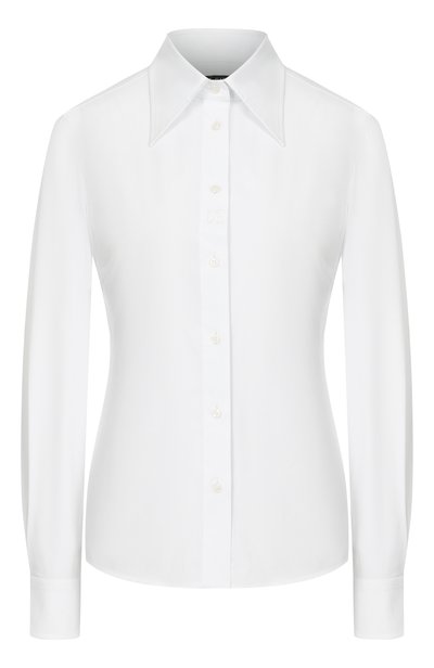 Женская хлопковая рубашка DOLCE & GABBANA, арт. F5T78Z/FUEFM