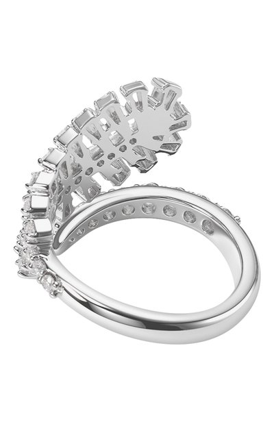 Кольцо vienna SWAROVSKI серебряного цвета по цене 21400 руб., арт. 5757838, фото 3 Кольцо vienna SWAROVSKI, арт. 5757838, фото 3