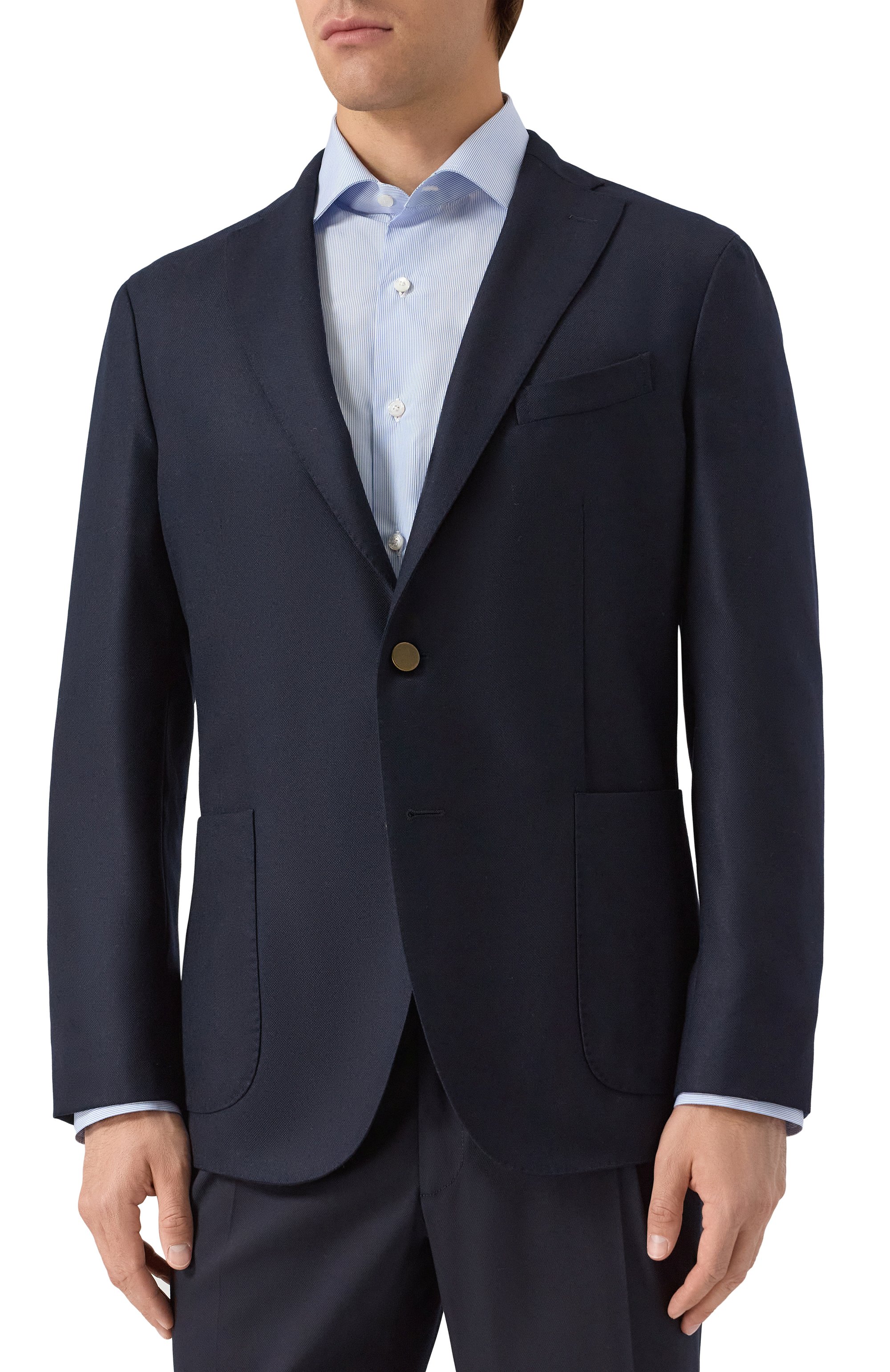 Шерстяной пиджак BOGLIOLI, арт. N1302E/FA0051, фото 4