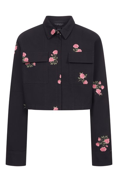Женская хлопковая куртка GIAMBATTISTA VALLI, арт. 26SSRVCA6002/24GAB