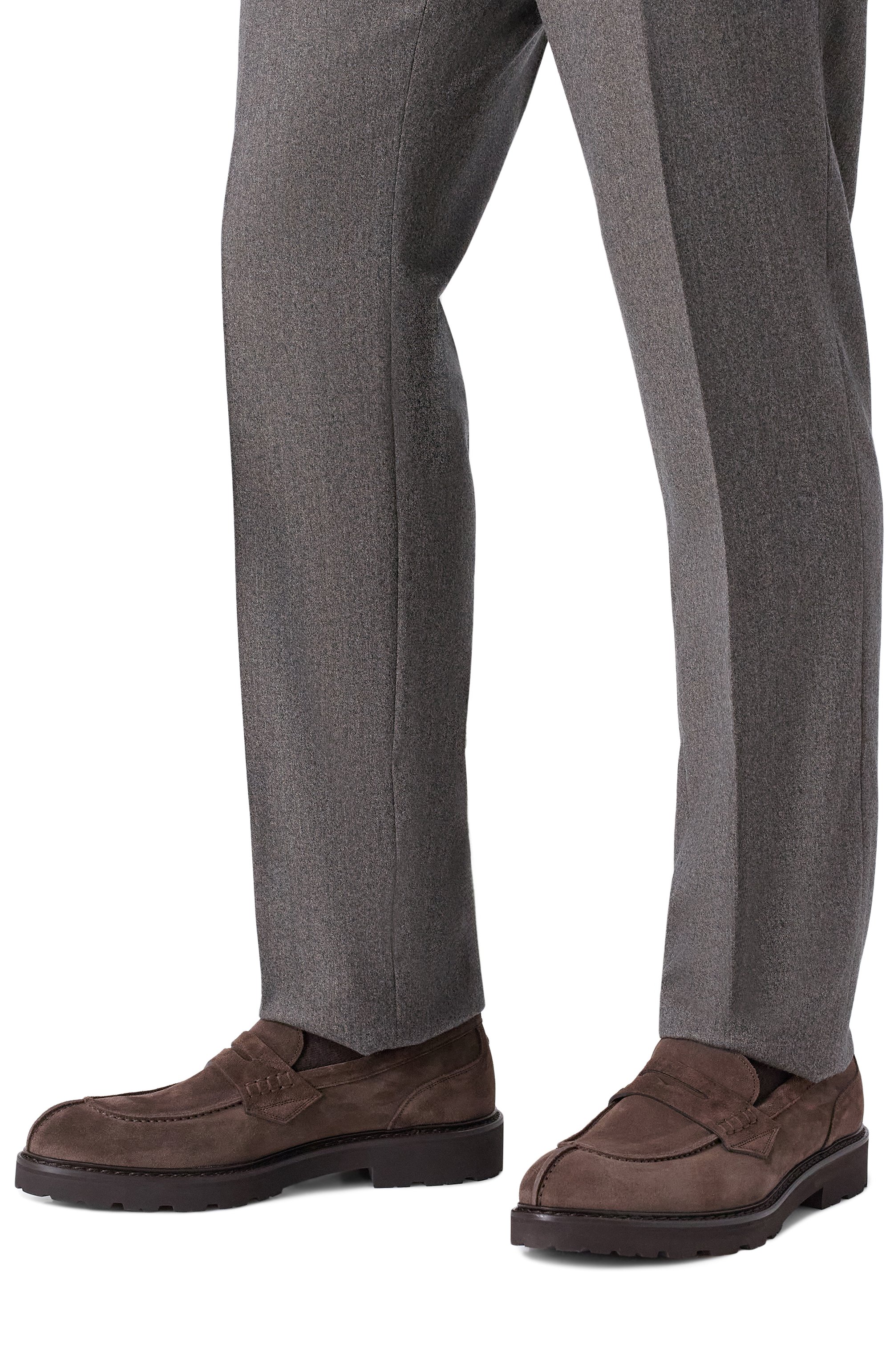 Замшевые пенни-лоферы CANALI, арт. 661211/RB01207, фото 3