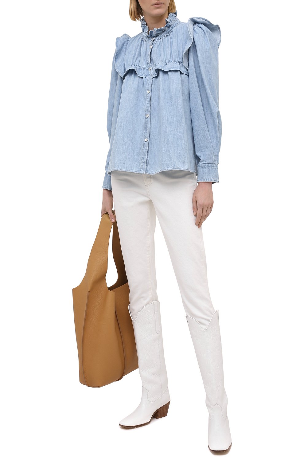 Джинсовая рубашка ISABEL MARANT ETOILE, арт. CH0617-21P023H/IDETY, фото 2