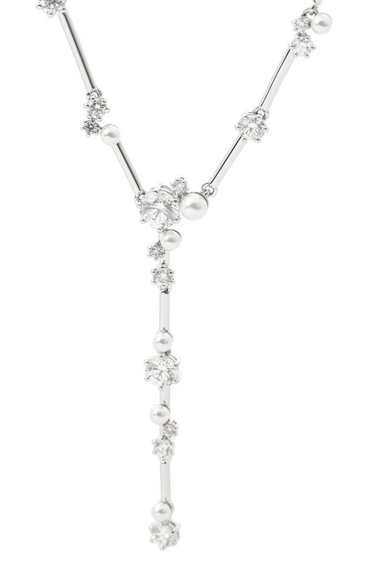Колье Constella Y Swarovski 5711830 Серебряный  5711830 Фото 3