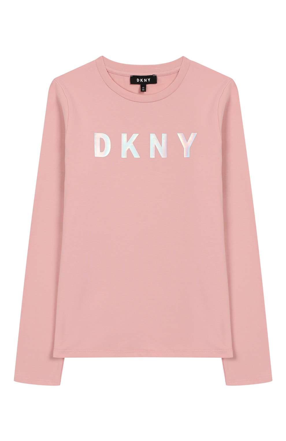 Хлопковый лонгслив DKNY, арт. D35Q20/461 FW19/20, фото 1