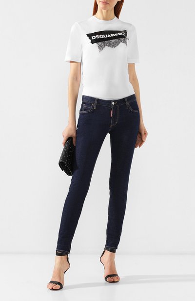 Хлопковая футболка DSQUARED2, арт. S75GC0981/S22427, фото 2
