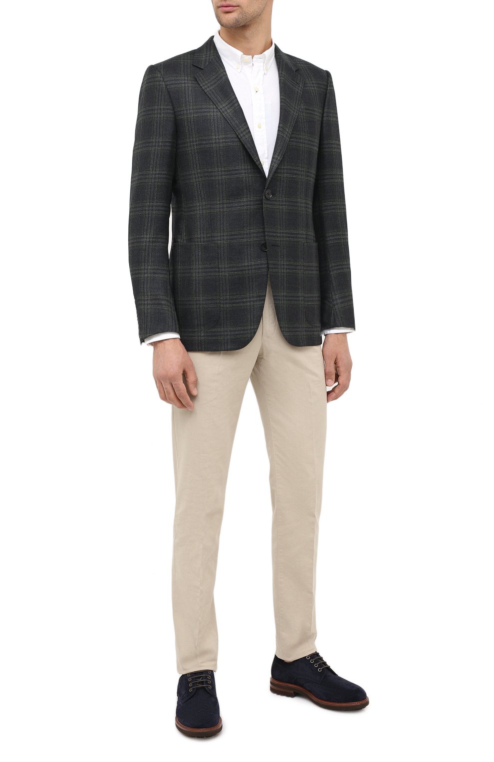 Пиджак из шерсти и шелка ZEGNA, арт. 859500/122520, фото 2