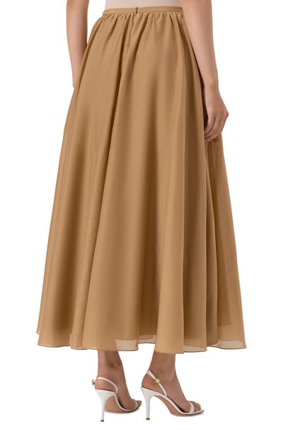 Юбка из хлопка и шелка 12 STOREEZ, арт. 132032, фото 4