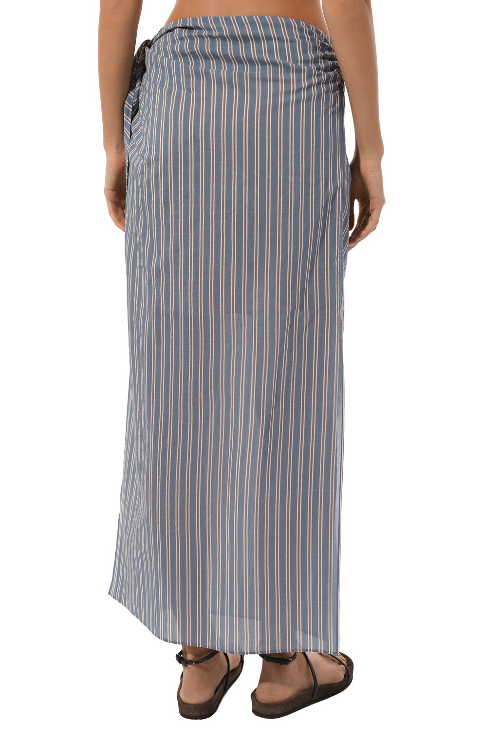 Юбка из хлопка и шелка BRUNELLO CUCINELLI, арт. MP774G3672, фото 4