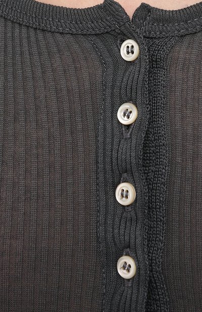 Хлопковый лонгслив-хенли ISABEL MARANT ETOILE, арт. TS0769-20A062E/LAMYLIC, фото 5