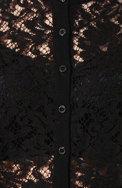 Кардиган из смеси шерсти и хлопка DOLCE & GABBANA, арт. FX359T/JAMTG, фото 5