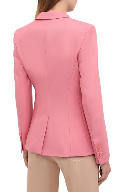 Жакет STELLA MCCARTNEY розового цвета по цене 107500 руб., арт. 601902/S0A36, фото 5 Жакет STELLA MCCARTNEY, арт. 601902/S0A36, фото 5