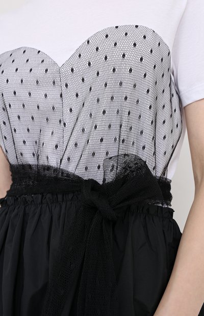 Хлопковое платье REDVALENTINO, арт. UR3MJ05C/5CG, фото 5