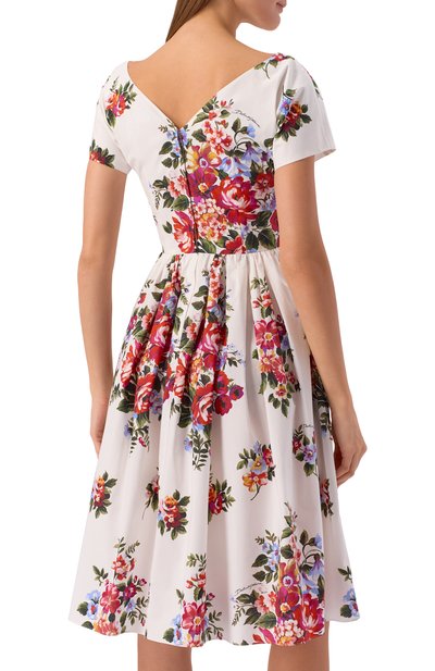 Хлопковое платье DOLCE & GABBANA, арт. F6ZT7T/HS5UU, фото 3