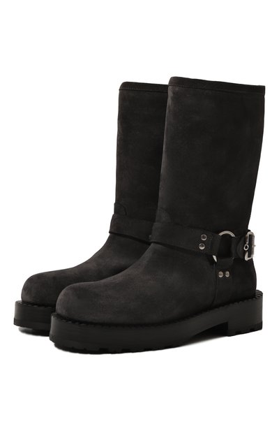 Женские замшевые полусапоги bubble MATTIA CAPEZZANI, арт. W314/CR0STA