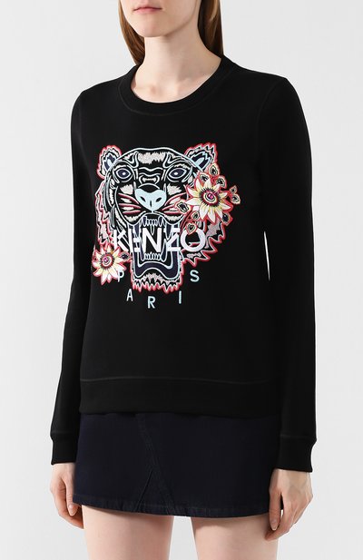 Хлопковый свитшот KENZO, арт. F962SW7124X0, фото 3