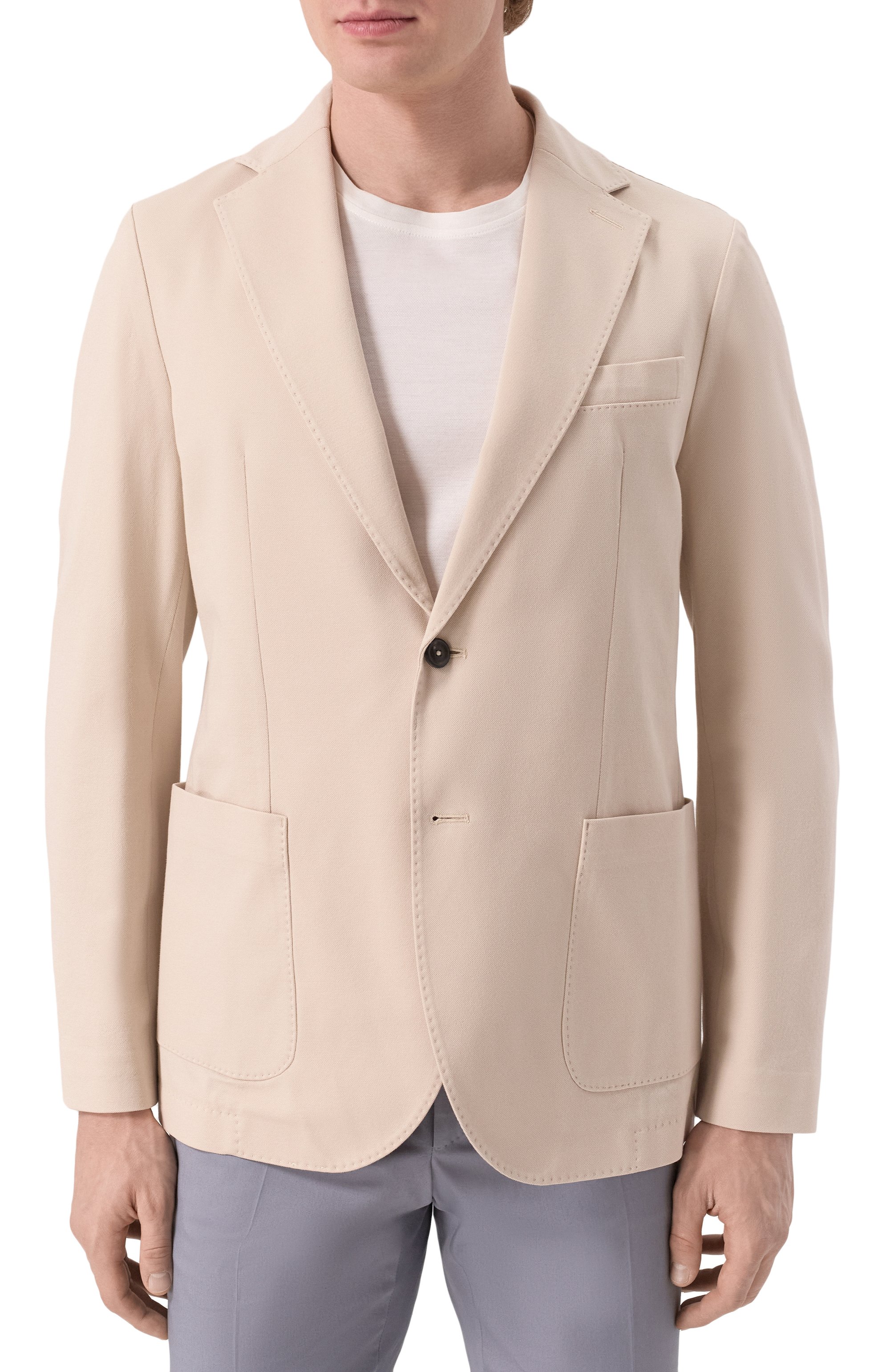 Хлопковый пиджак CIRCOLO 1901, арт. CN4660, фото 4