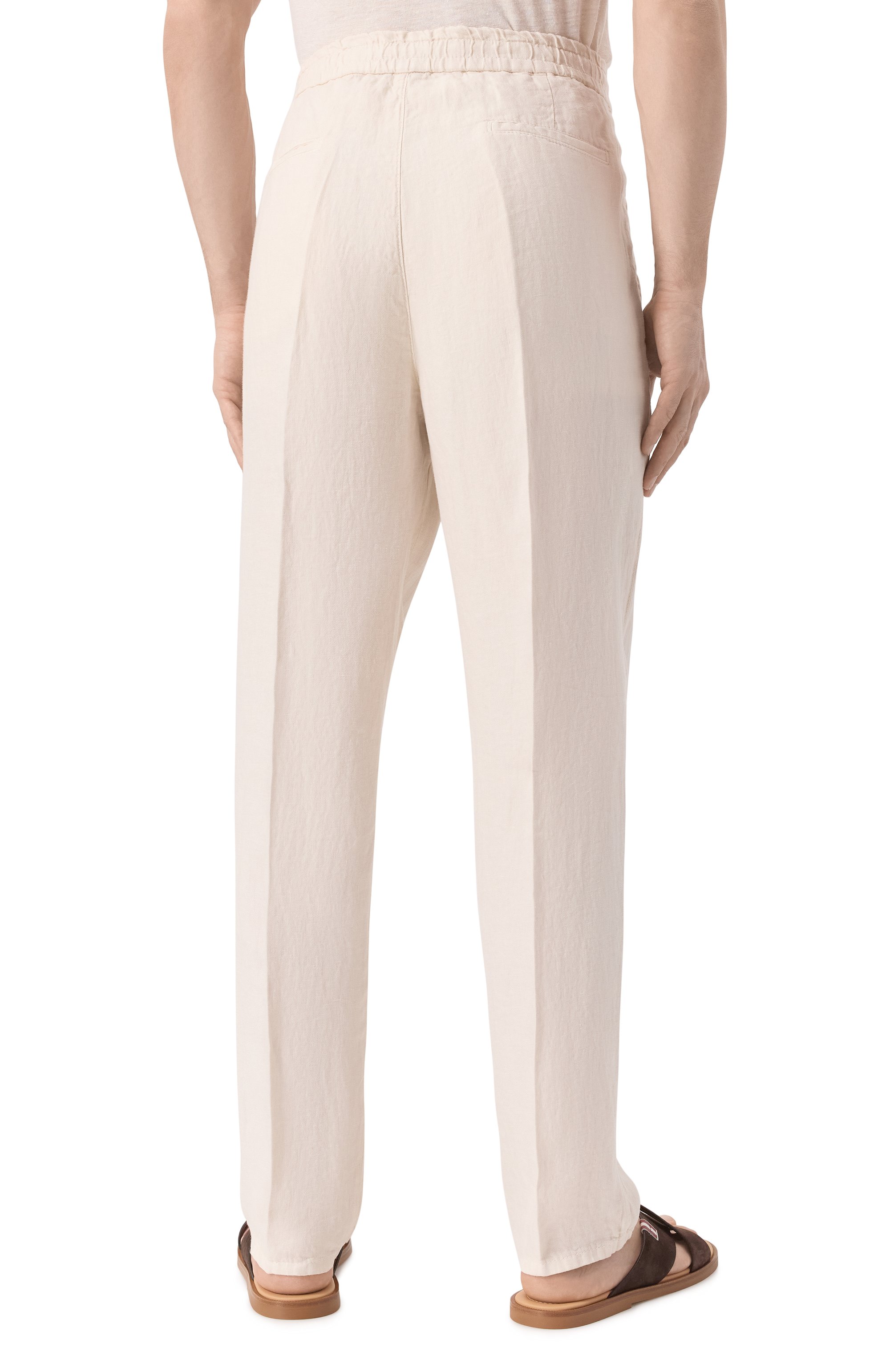 Льняные брюки BRUNELLO CUCINELLI, арт. M243DE1710, фото 4