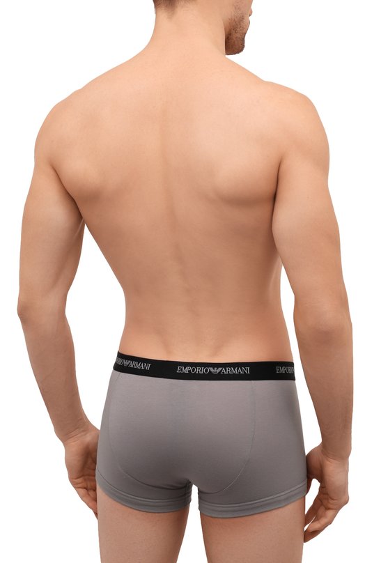 Комплект из трех хлопковых боксеров Emporio Armani 111357/CC717 Разноцветный  111357/CC717 Фото 3