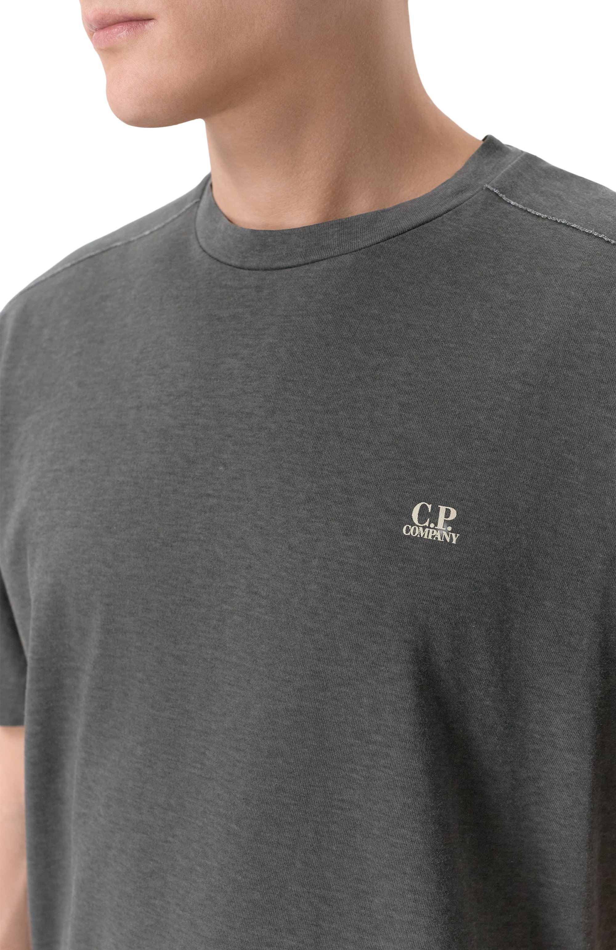 Хлопковая футболка C.P. COMPANY, арт. 20CMTS192A/110643P, фото 5