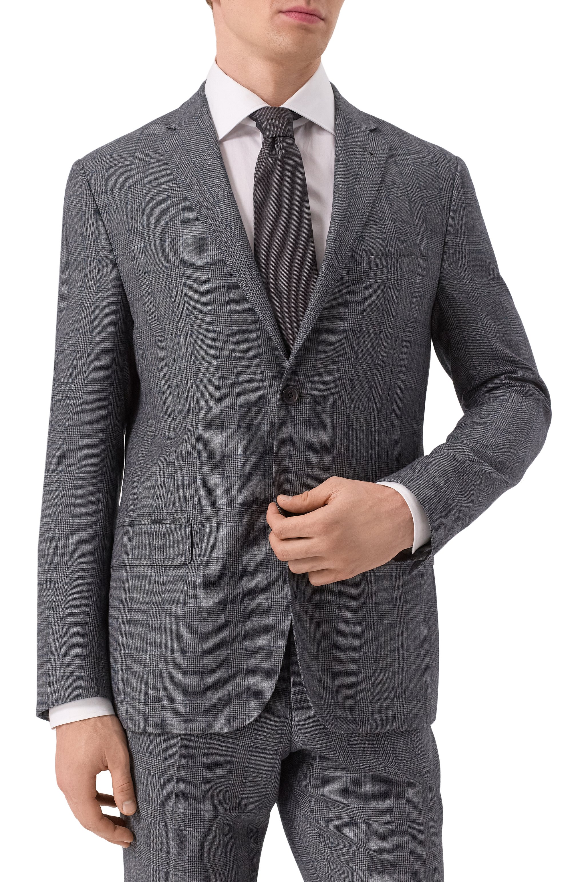 Шерстяной костюм CORNELIANI, арт. 946005-9417222_SET, фото 3