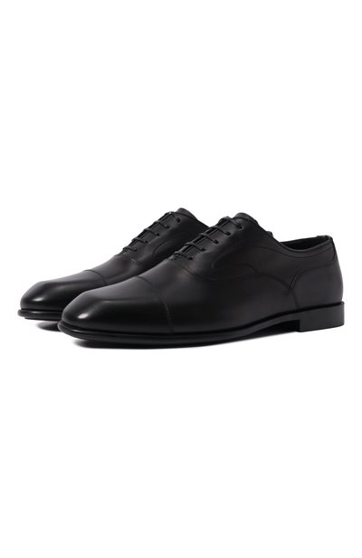 Мужские кожаные оксфорды FERRAGAMO, арт. 02A681/789484