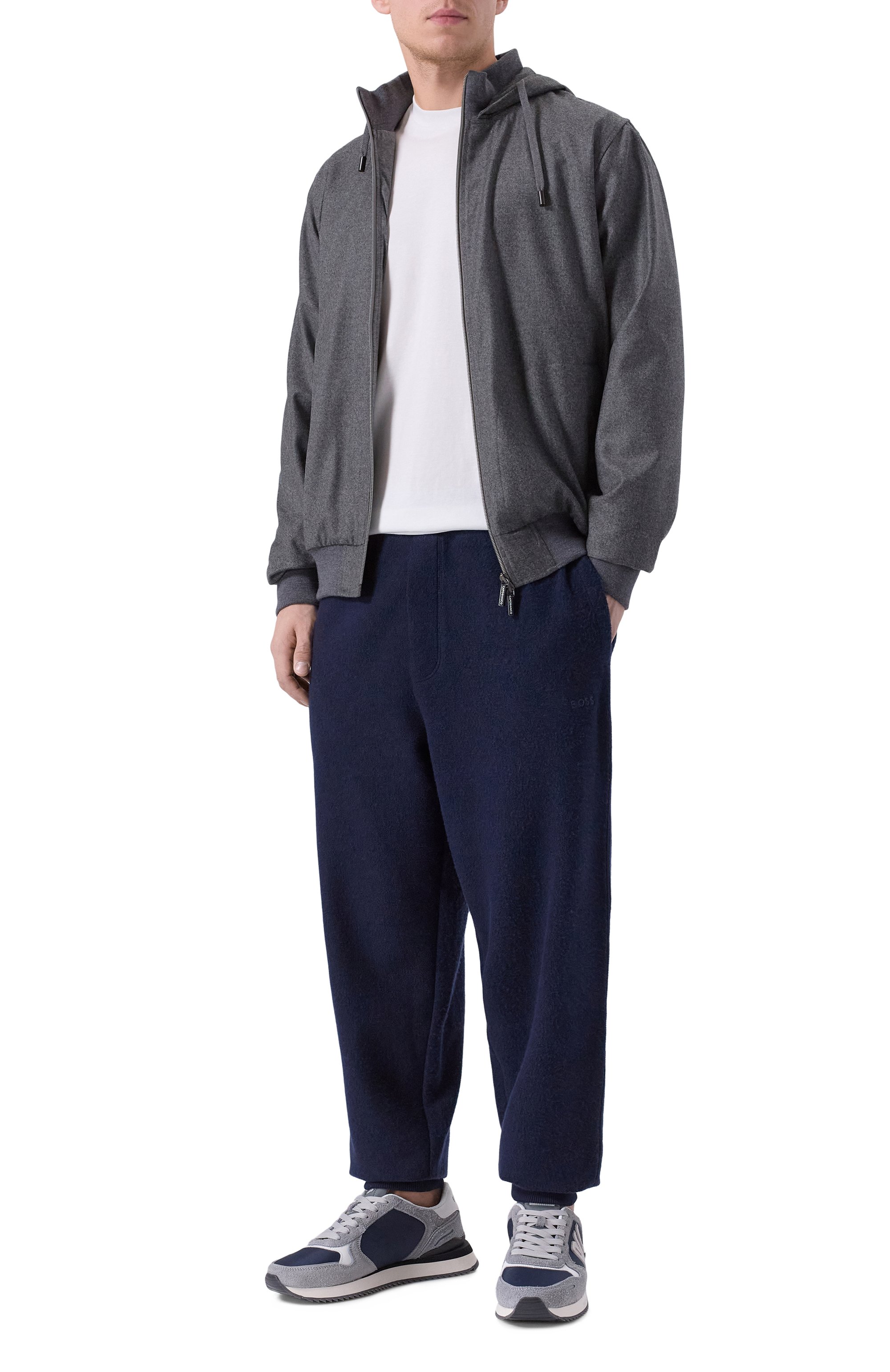 Хлопковые джоггеры BOSS ORANGE, арт. 50551482, фото 2