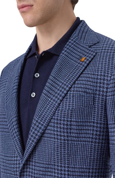 Пиджак из шерсти и шелка SARTORIA LATORRE, арт. EF74/QJ0824, фото 5