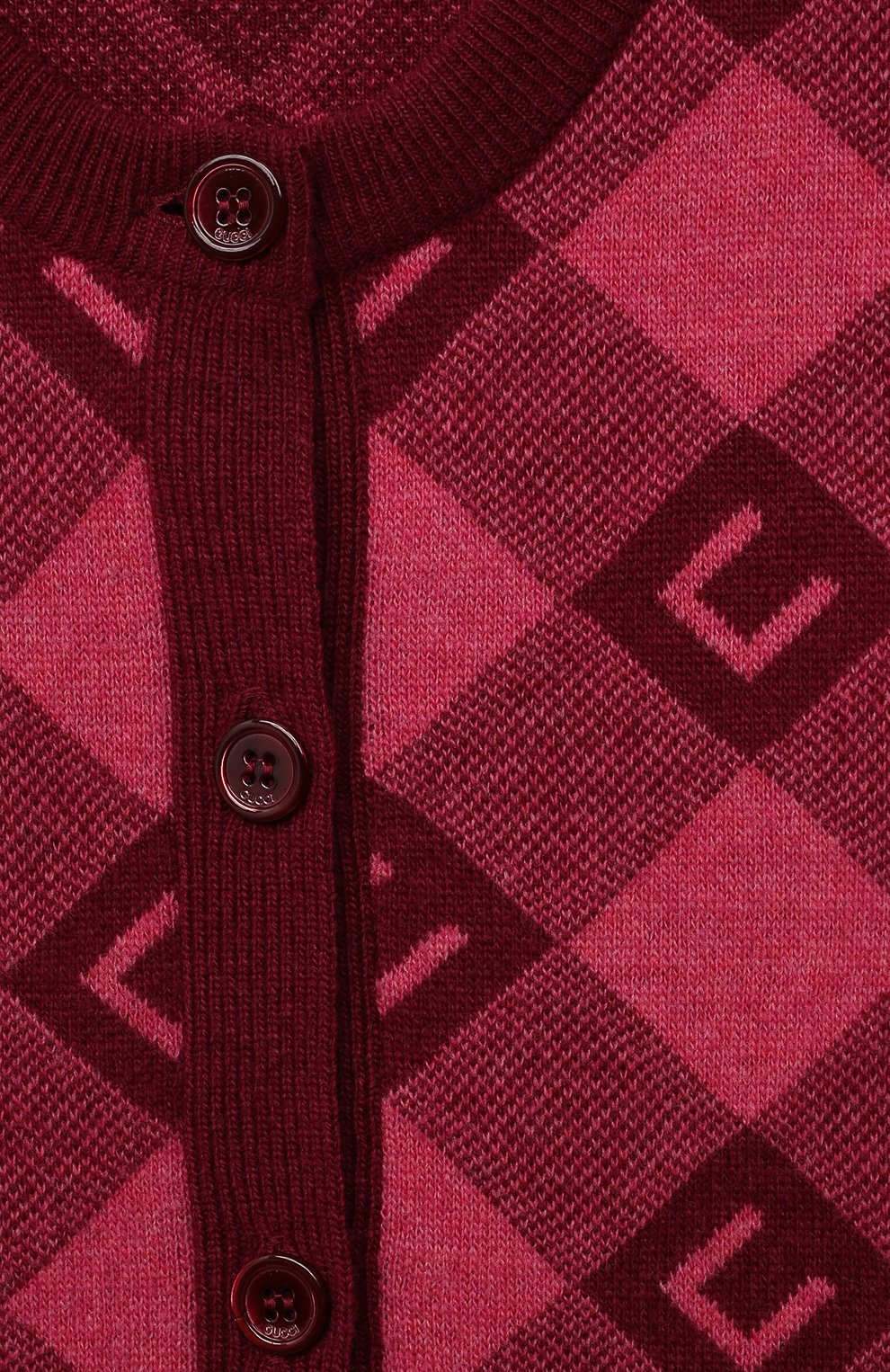 Шерстяной кардиган GUCCI, арт. 657355/XKBXM, фото 3