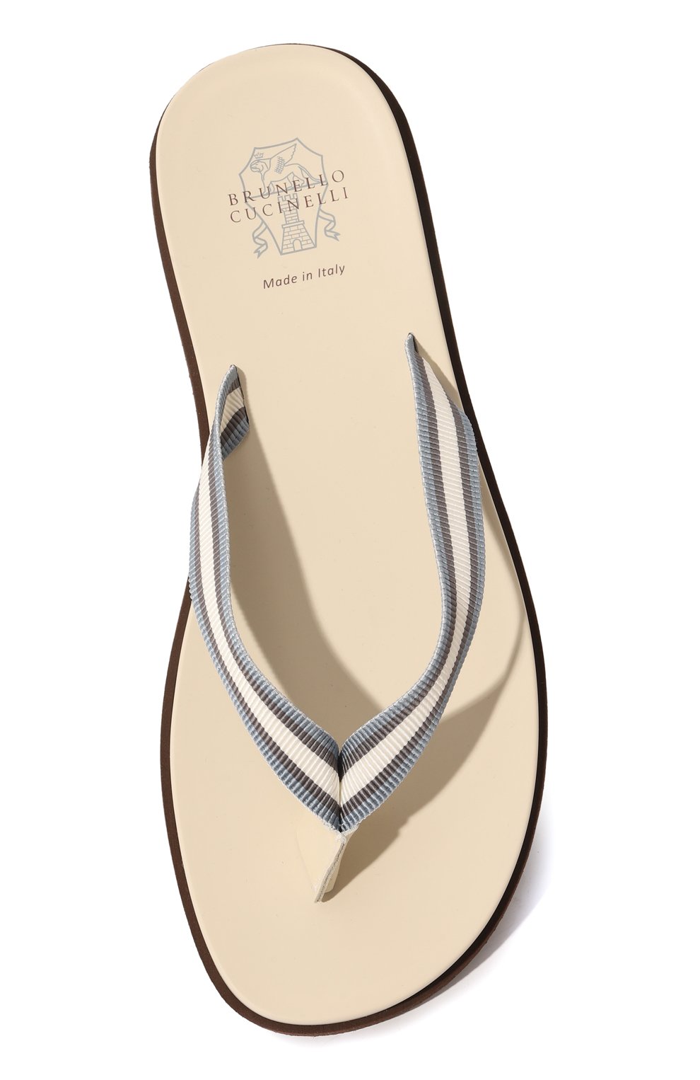 Текстильные шлепанцы BRUNELLO CUCINELLI, арт. MZUNAVH300, фото 6