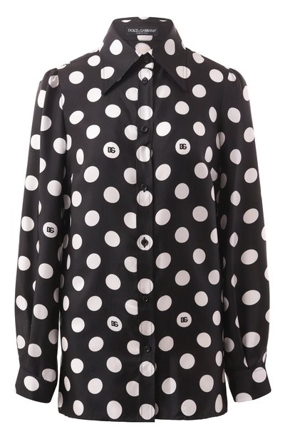 Женская атласная блузка DOLCE & GABBANA, ар�т. F5S48T/IS1VL