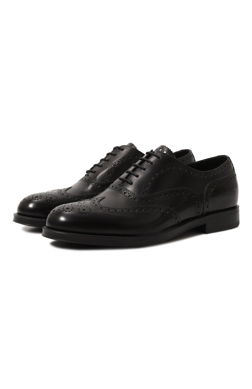 Кожаные оксфорды GIORGIO ARMANI черного цвета по цене 59950 руб., арт. X2C590/XF294, фото 1 Кожаные оксфорды GIORGIO ARMANI, арт. X2C590/XF294, фото 1