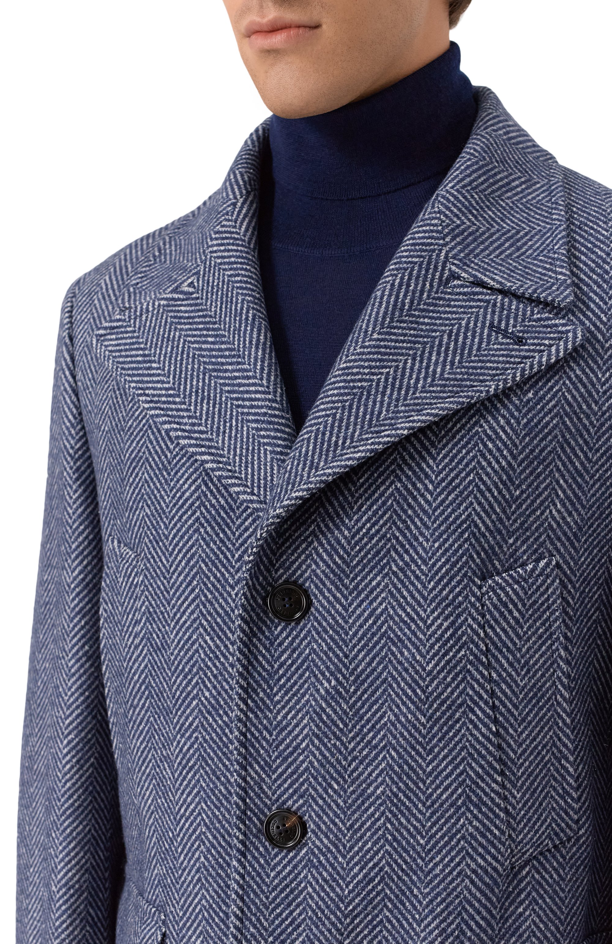 Пальто из кашемира и шелка BRUNELLO CUCINELLI, арт. MV4057043, фото 5