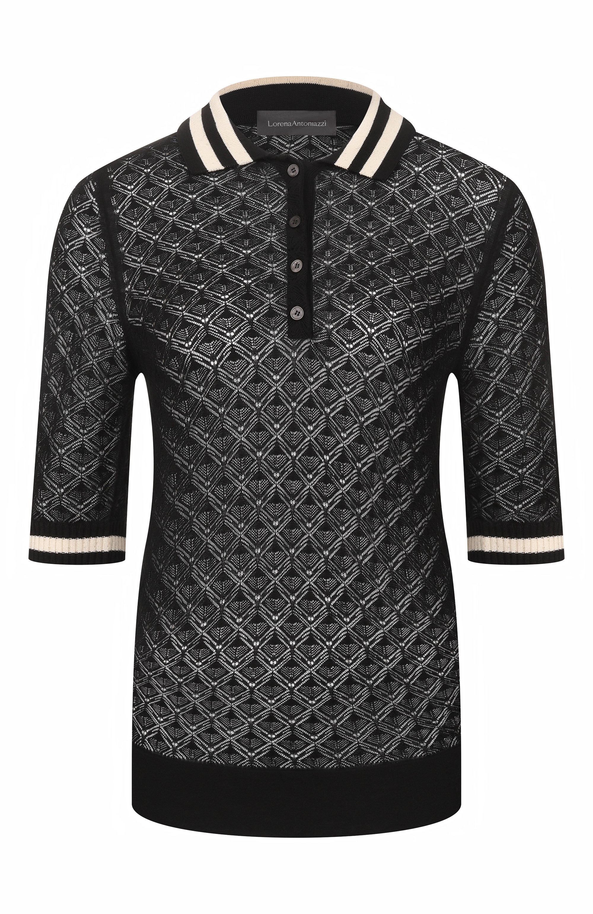 Хлопковое поло LORENA ANTONIAZZI, арт. E26110VM44A/1329, фото 1