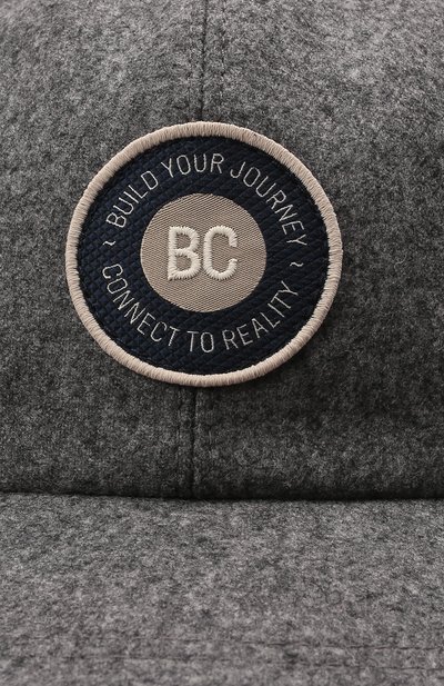 Шерстяная бейсболка BRUNELLO CUCINELLI, арт. B038PW313B, фото 3