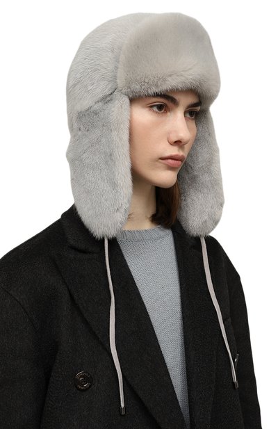 Шапка-ушанка из меха норки VICTORIA KUSENKOVA, арт. 090100014094, фото 2