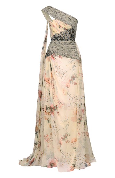 Женское шелковое платье ELIE SAAB, арт. D1220PS26/CH010