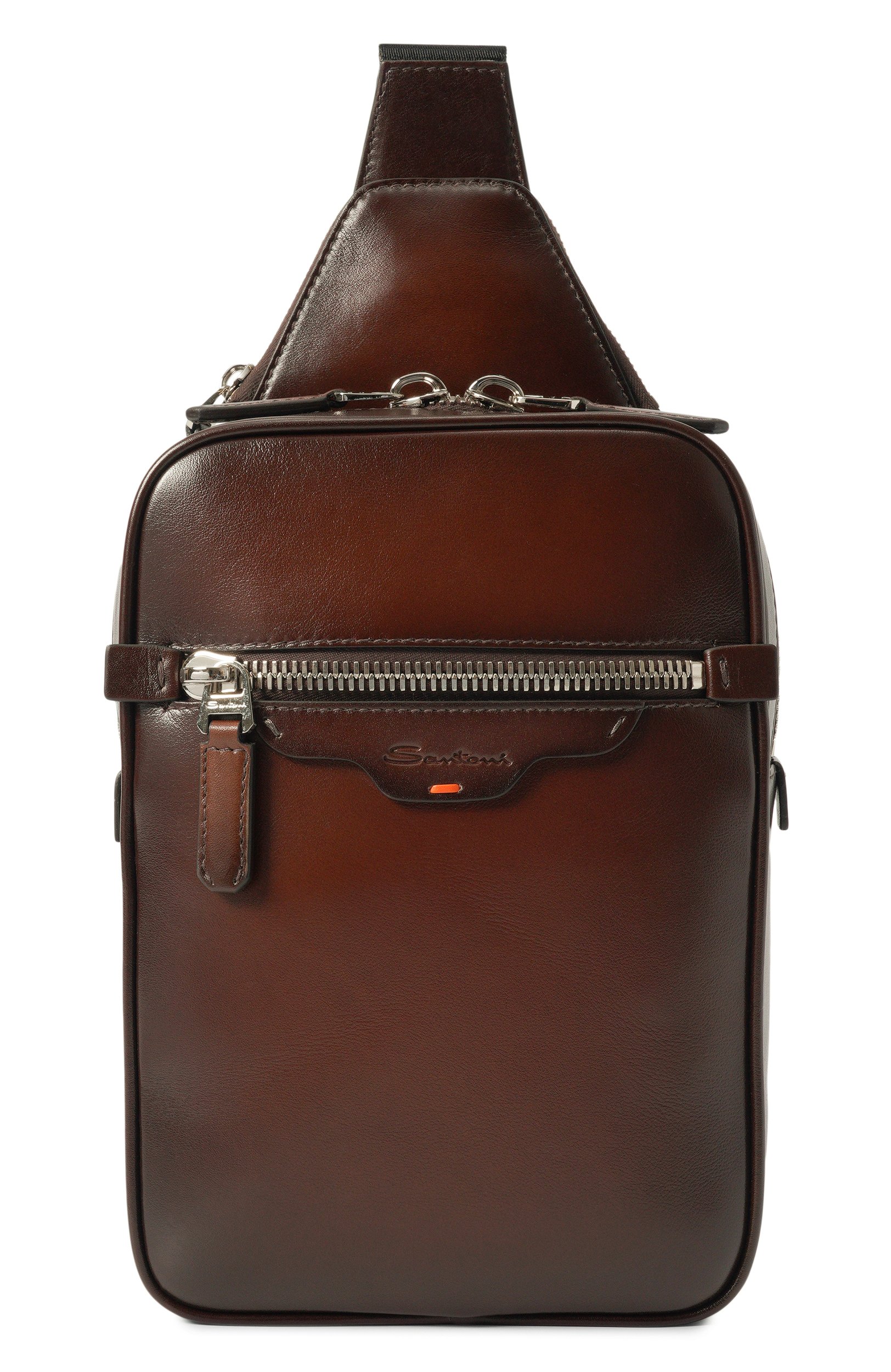 Рюкзак SANTONI коричневого цвета по цене 157000 руб., арт. UIBGA2869BS-ASLJ, фото 1 Рюкзак SANTONI, арт. UIBGA2869BS-ASLJ, фото 1