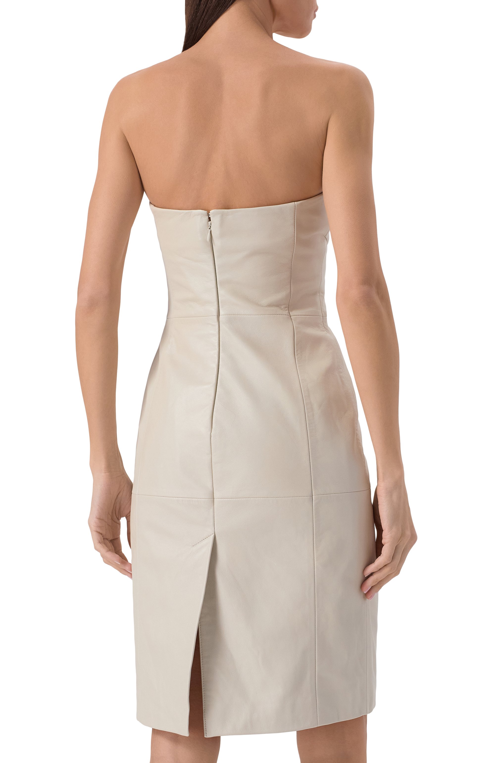 Кожаное платье 12 STOREEZ, арт. 128555, фото 4