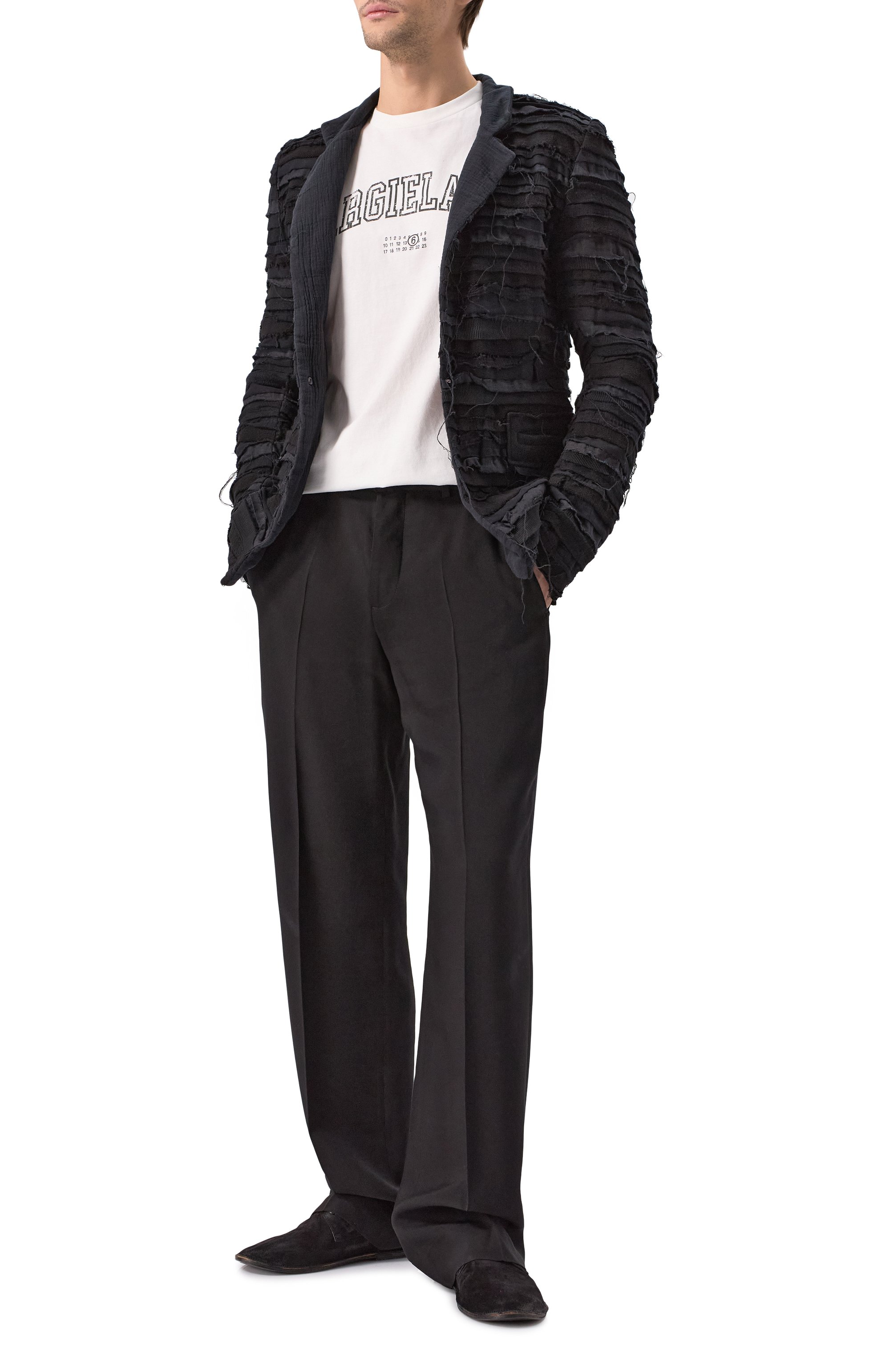 Хлопковая футболка MM6, арт. SH0GC0046/S24312, фото 2