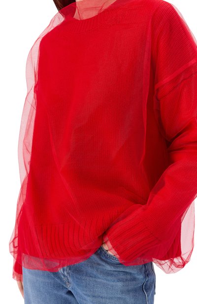 Шерстяной свитер MSGM, арт. 3942MDM203/257988, фото 5