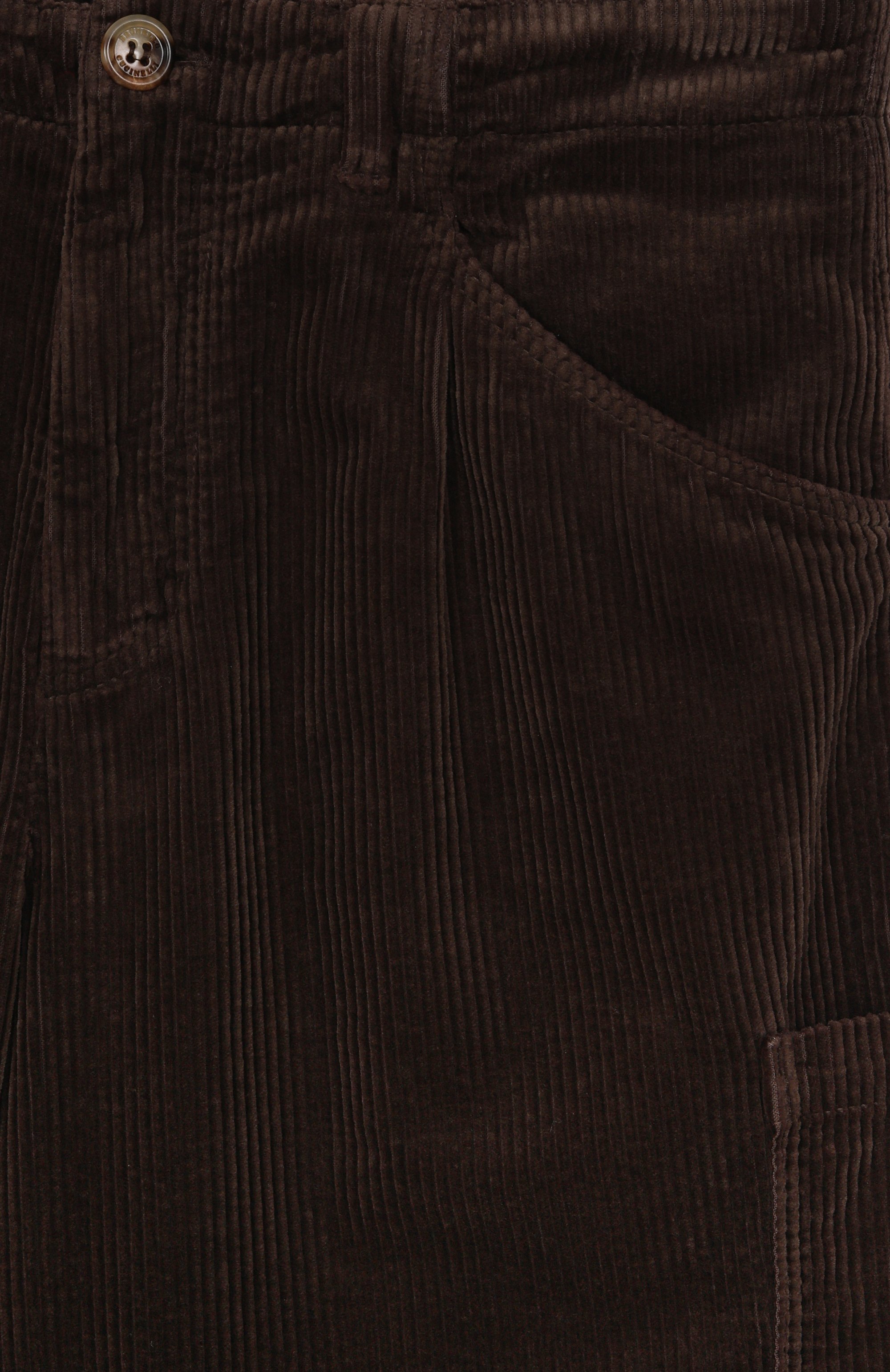 Вельветовые брюки BRUNELLO CUCINELLI коричневого цвета по цене 78400 руб., арт. B280UP119C, фото 3 Вельветовые брюки BRUNELLO CUCINELLI, арт. B280UP119C, фото 3