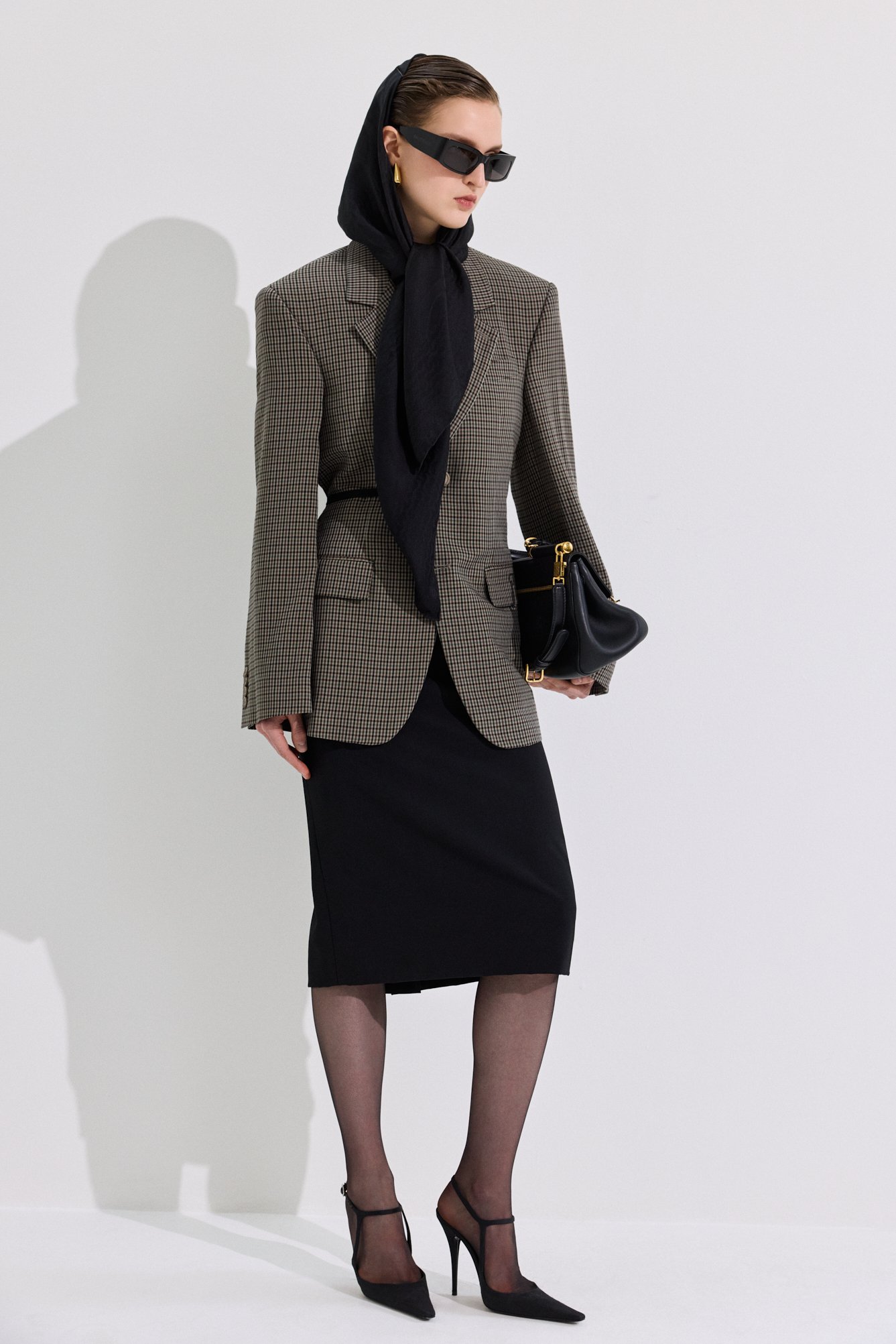 Текстильные туфли manon 110 SAINT LAURENT, арт. 840734/AAFAI, фото 7